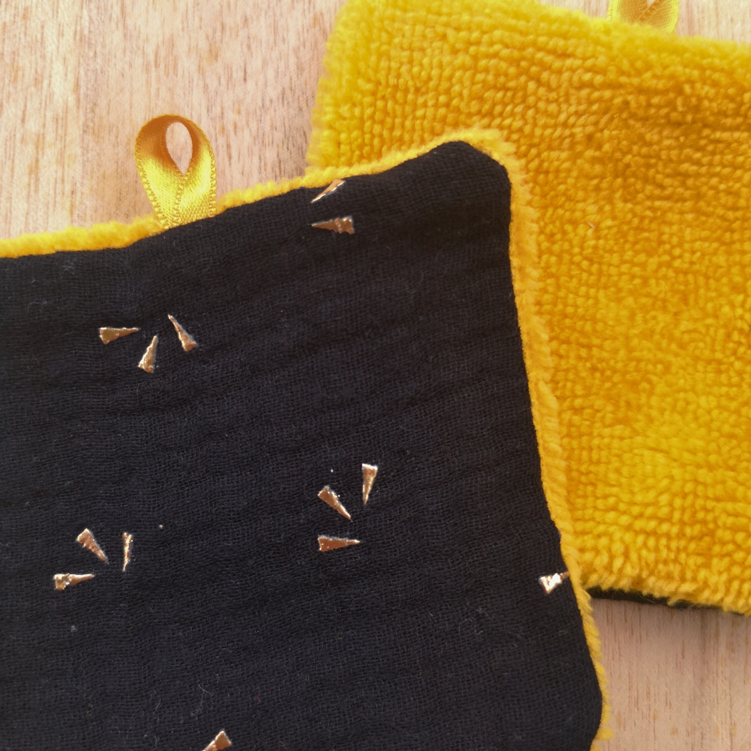 Coton Agathe jaune – Image 2