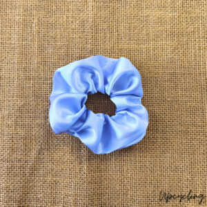 Chouchou Lila artisanal UPcyclé