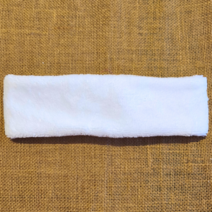 Bandeau ultra douc et confortable. Tout en tissu coton bambou éponge