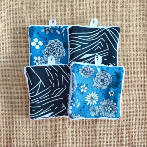 lot de cotons démaquillants lavables