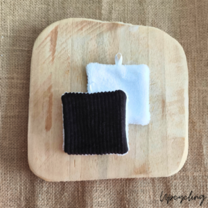 Cotons démaquillants lavables fait main Clémentine