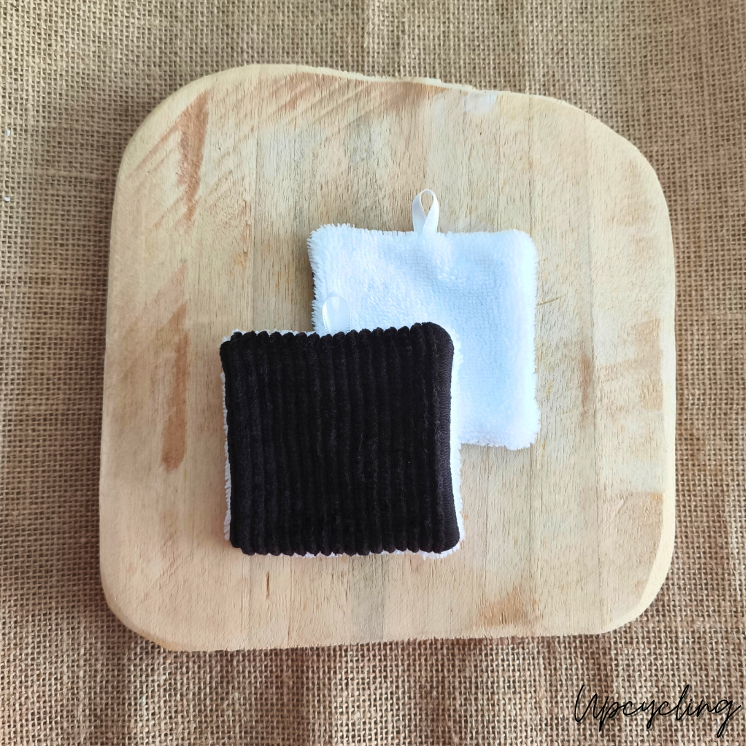 Cotons démaquillants lavables fait main Clémentine