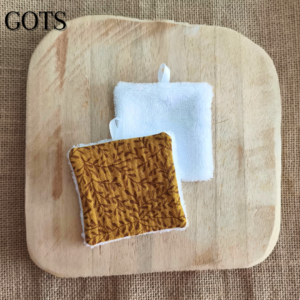 Coton en tissu imprimé certifié GOTS, biologique