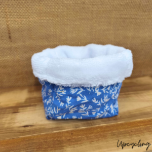 Panier Eolia en tissu recyclé, fait main