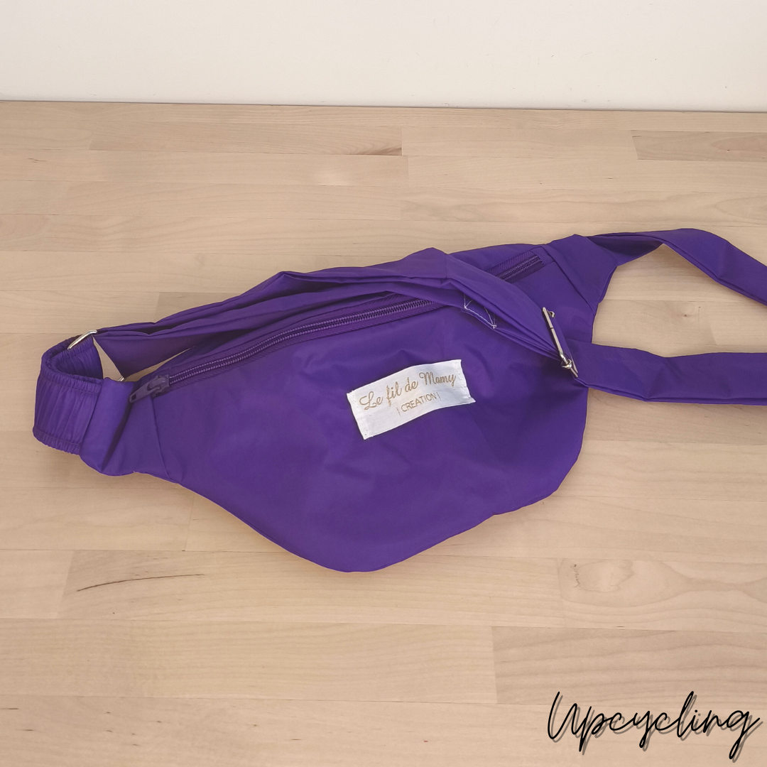 Banane Karen, fait main en tissu recyclé